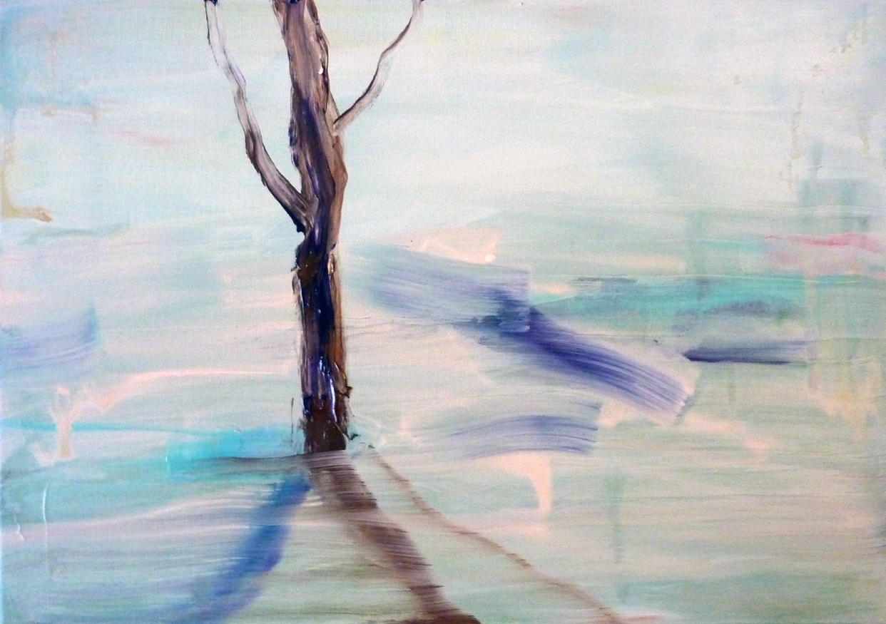 "Winter" Acryl auf Leinwand 20 x 30