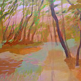 "Wald" Acryl auf Leinwand 70 x 50