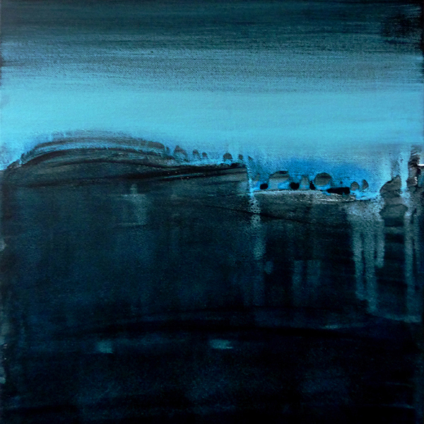 "Kalt" Acryl auf Leinwand 40 x 60